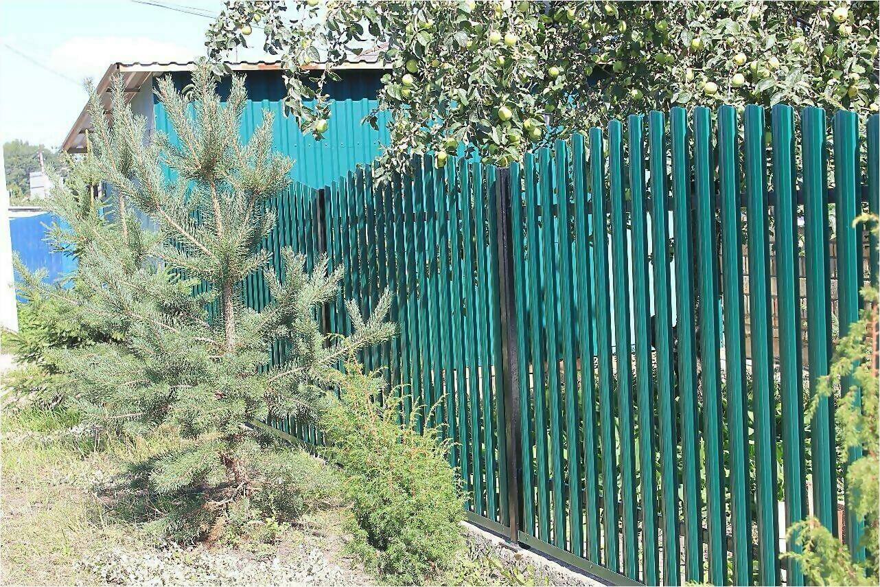 Забор из штакетника 60м фото5 в Майкопе